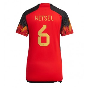 Belgien Axel Witsel #6 Hemmatröja Dam VM 2022 Kortärmad